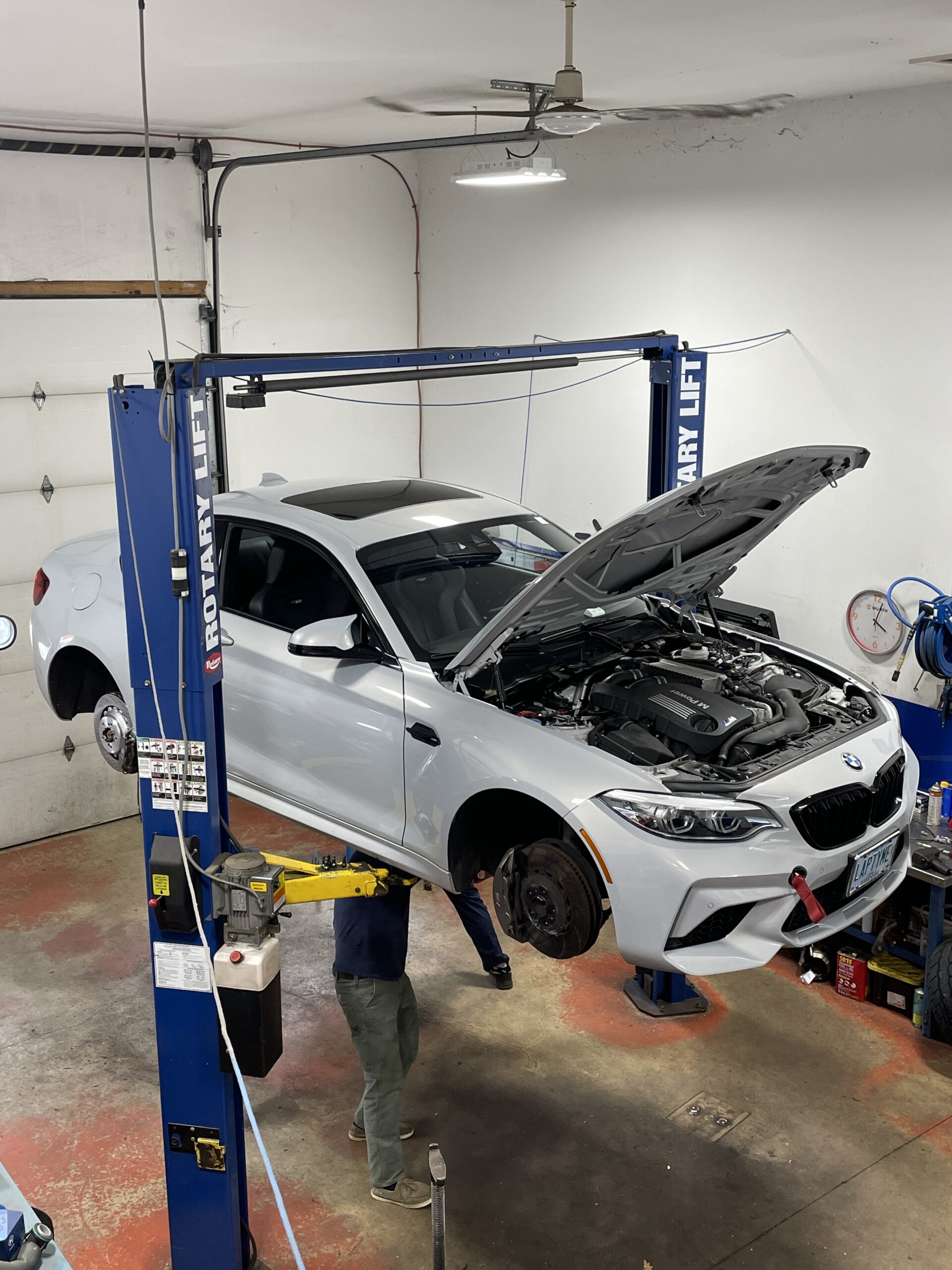 BMW on Lift